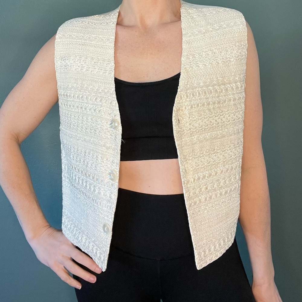 Vintage Beaded Vest